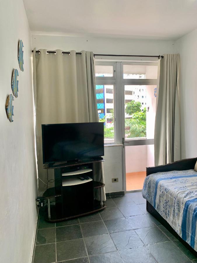 Apartamento Otima Localizacao No Guaruja-Asturias Bagian luar foto